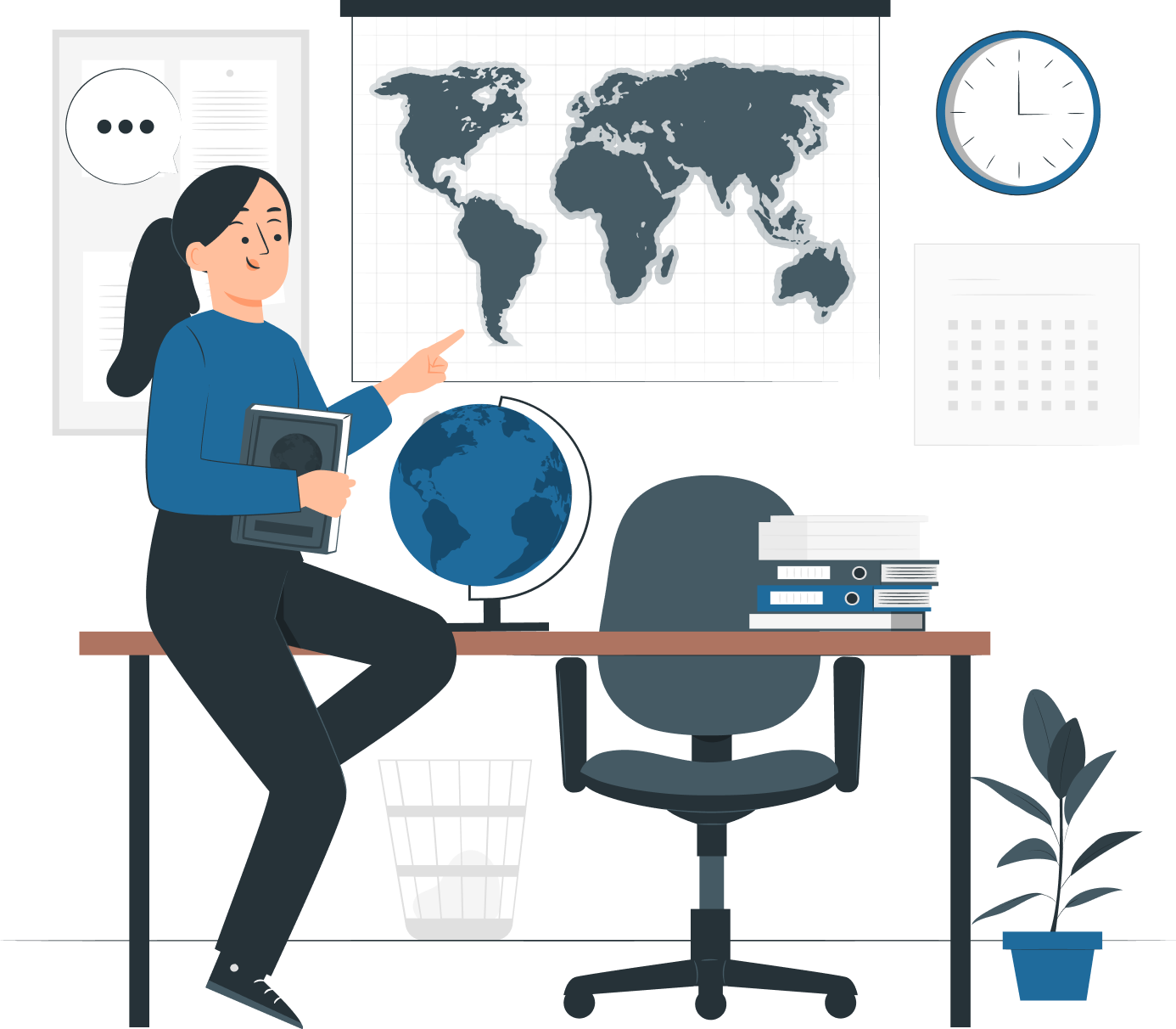 Scene of a visa consultant supporting clients through the Australian visa application process. This highlights the commitment and expertise of IME Advisors in providing bespoked migration and visa services.