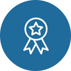 Image of a badge with a star, indicating excellence in migration and Australian visa professional consultation session conducted by MARA-registered migration agents on homepage services. This highlights the commitment and expertise of IME Advisors in providing bespoked migration and visa services.