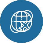 Image of a globe with a plane, representing migration and Australian visa professional consultation session conducted by MARA-registered migration agents on homepage services. This highlights the commitment and expertise of IME Advisors in providing bespoked migration and visa services.