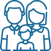 Family icon representing Immigration & Education Advisors in Australia. This highlights the commitment and expertise of IME Advisors in providing bespoked migration and visa services.